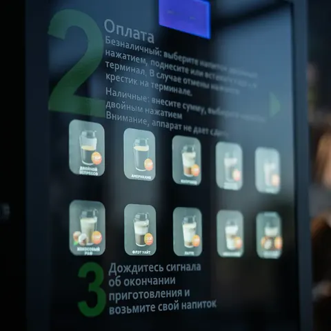 Кофейная точка Unicum Nero — интерьер 5